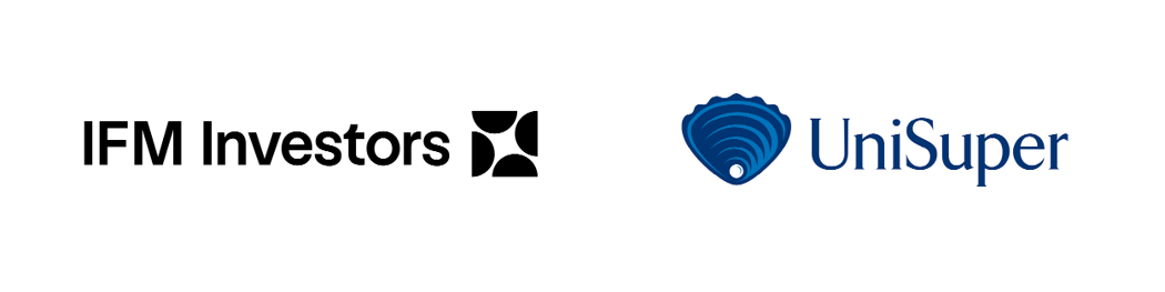 IFM investors logo and Unisuper logo